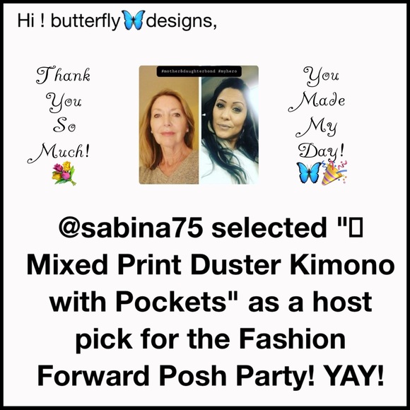 2xHP Mix Print Sheer Cozy Sweater Cardigan - Picture 10 of 13